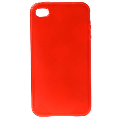 TPU Case with Keys for iPhone 4 & 4S / iPhone 4 (CDMA), Red(Red)