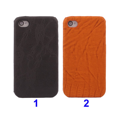 2 PCS Plastic Case  for iPhone 4, Different Colors (Screen Protector Included)