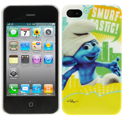 Blue Wizard  Series Plastic Case for iPhone 4 & 4S / iPhone 4 (CDMA)