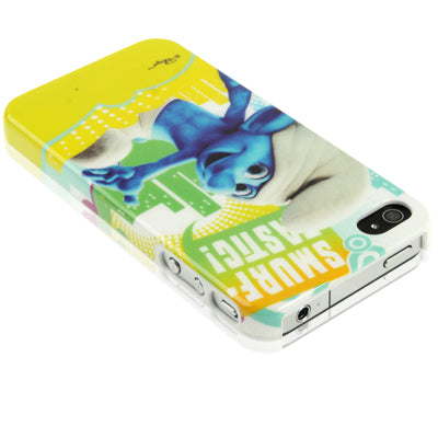 Blue Wizard  Series Plastic Case for iPhone 4 & 4S / iPhone 4 (CDMA)