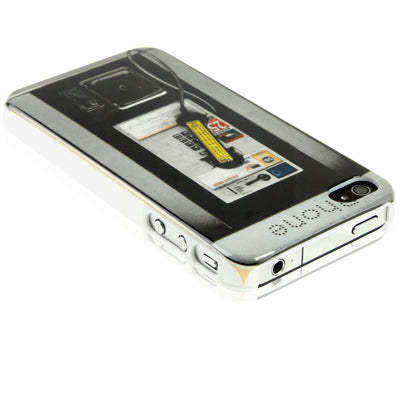 Public Telephone Booths Pattern Plastic Case for iPhone 4 & 4S / iPhone 4 (CDMA)