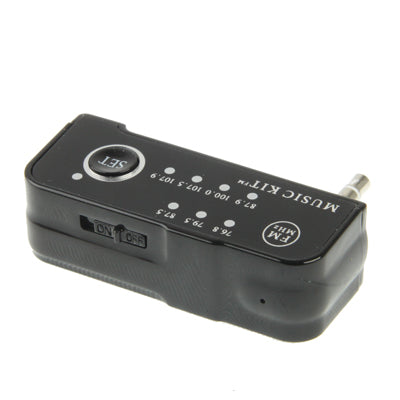 Hands-Free FM Transmitter & Car Charger for iPhone 4 & 4S(Black)