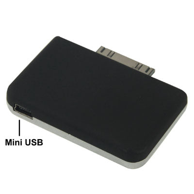 Mini FM Transmitter with Car Charger for iPhone 4 & 4S / 3GS / 3G / iPod, Transmission Distance: 5m(Black)