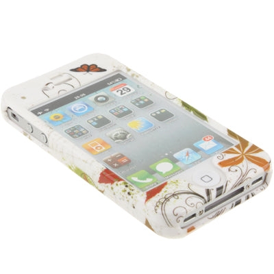 Cartoon Painting Style Plastic Case for iPhone 4 & 4S