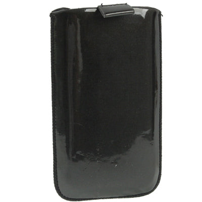 Flower Style Leather Case with Pull Tab for iPhone 4 & 4S