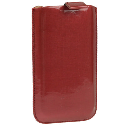 Flower Style Leather Case with Pull Tab for iPhone 4 & 4S