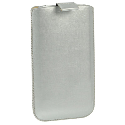 Flower Style Leather Case with Pull Tab for iPhone 4 & 4S