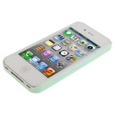 Stair Diamond Style Silver Rivet Plastic Protective Case for iPhone 4 & 4S