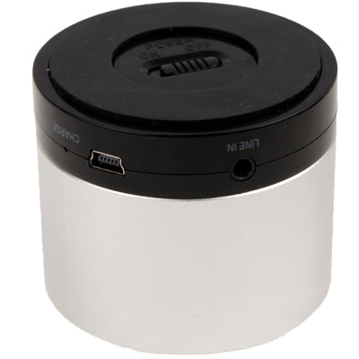 Mini 2.0 Bluetooth Speaker with Speakerphone  (Silver)