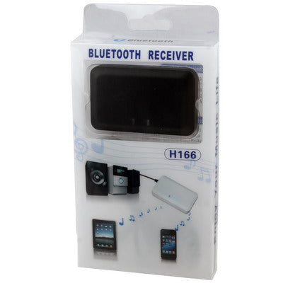 Bluetooth Music Receiver, Transmission Distance about 10m, For iPhone 5 & 5S & 5C / iPhone 4 & 4S / iPad mini / mini 2 Retina / New iPad (iPad 3) / Samsung / HTC and all Bluetooth Enabled Devices(Black)