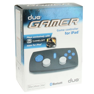 Bluetooth Game Controller + Game Holder, English / French / German / Italian / Chinese / Japanese / Spanish / Portuguese, For New iPad / (iPad 3) / iPad 2 / iPad / iPhone 4 & 4S / 3GS