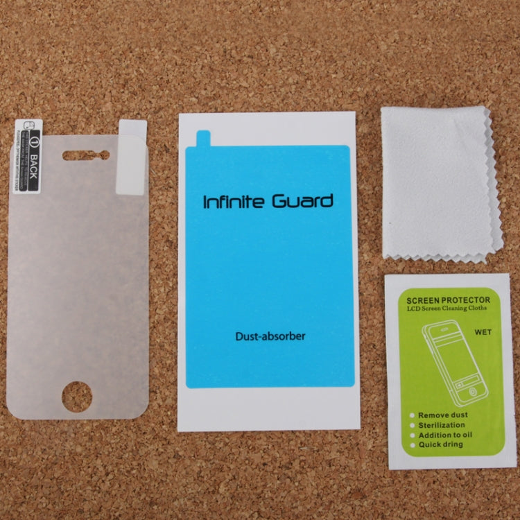 Infinite Guard Imapct Proof Anti-Shock & Anti-drop & Anti-explosion Screen Protector for iPhone 4 & 4S(Transparent)