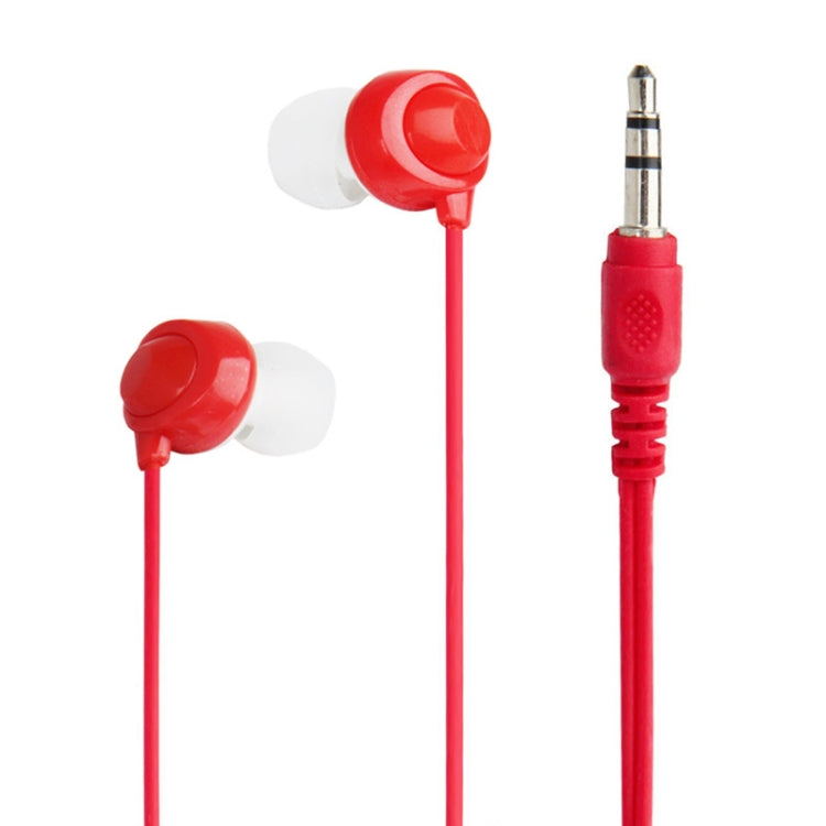 Panascnio RP-HJE180 ERGO FIT Tragus Hold Design Stereo Earphone without Headset Mic for iPod / iPad / MP3 /CD, Length : 1.2m(Red)