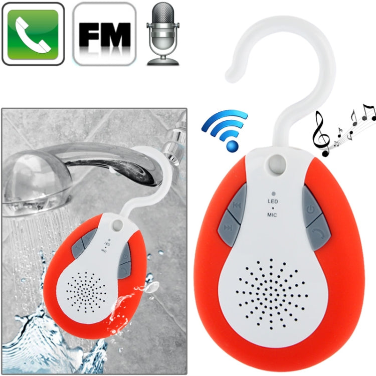 BTS-19 Hybrid Waterproof Bluetooth 3.0 Shower Speaker with Hook, Support FM Radio / Hands-free Function, For iPhone, Galaxy, Sony, Lenovo, HTC, Huawei, Google, LG, Xiaomi, other Smartphones / All Bluetooth Audio Devices