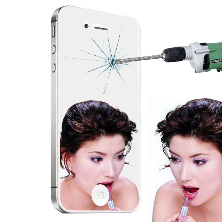 0.3mm 2.5D Explosion-proof Mirror Screen Tempered Glass Film for iPhone 4 & 4S