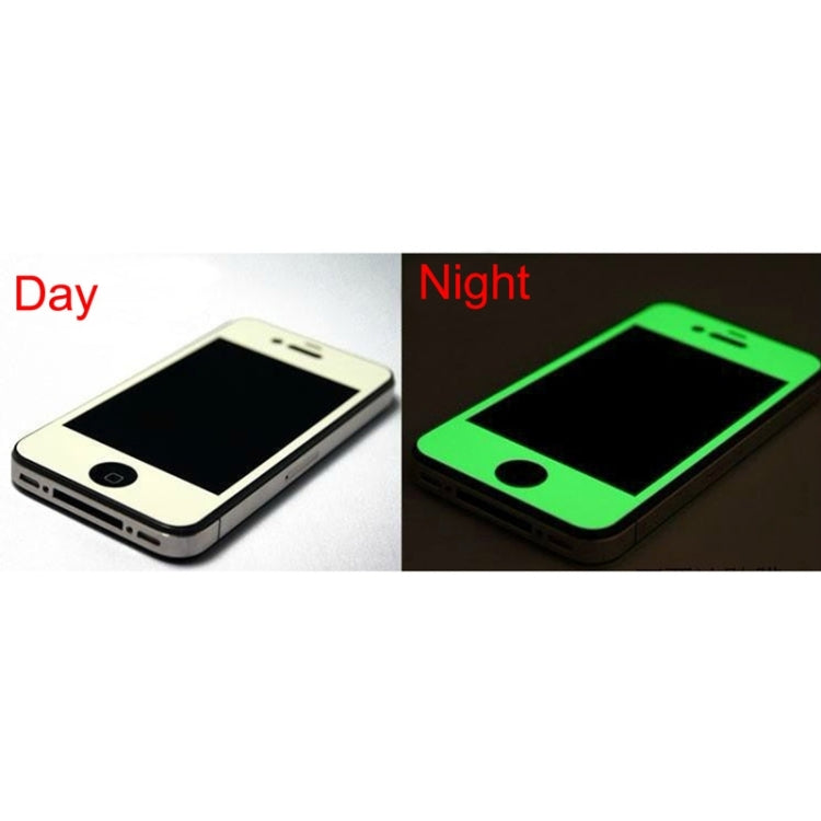 Front + Back Screen Protector Luminous Film for iPhone 4S