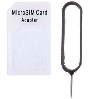 Sim Card Tray Holder Eject Pin Key Tool + Micro Sim Adapter for iPhone 4/4S,3GS/3G,iPad 3G/iPad 2 3G/New iPad