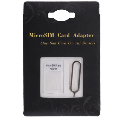 Sim Card Tray Holder Eject Pin Key Tool + Micro Sim Adapter for iPhone 4/4S,3GS/3G,iPad 3G/iPad 2 3G/New iPad