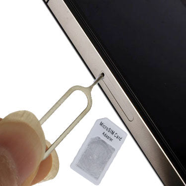 Sim Card Tray Holder Eject Pin Key Tool + Micro Sim Adapter for iPhone 4/4S,3GS/3G,iPad 3G/iPad 2 3G/New iPad