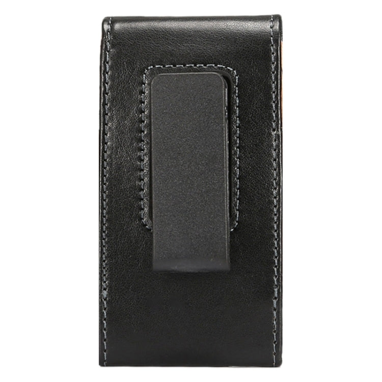 3.5 Inch Universal Lambskin Texture Vertical Flip Leather Case / Waist Bag with Rotatable Back Splint for iPhone 4 & 4S & 3