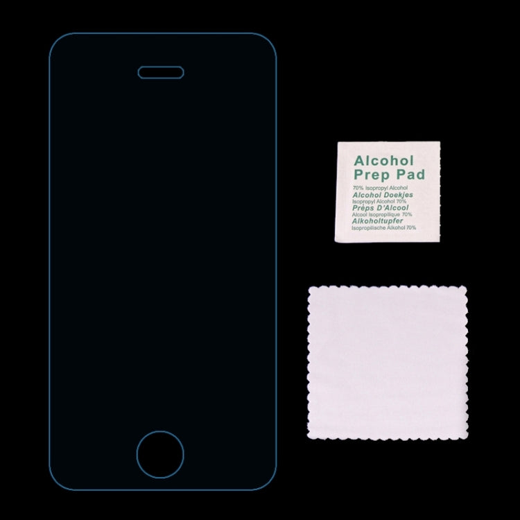 0.30mm 9H+ Surface Hardness 2.5D Explosion-proof Anti Blue-ray Tempered Glass Film for iPhone 4 / 4S