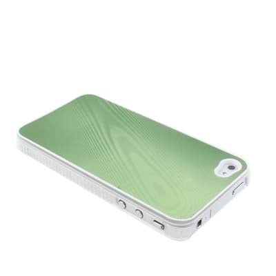Aluminum Cover Crystal Case for iPhone 4 & 4S