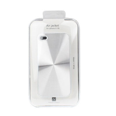 Aluminum Cover Crystal Case for iPhone 4 & 4S