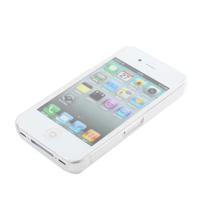 Aluminum Cover Crystal Case for iPhone 4 & 4S