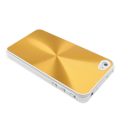 Aluminum Cover Crystal Case for iPhone 4 & 4S