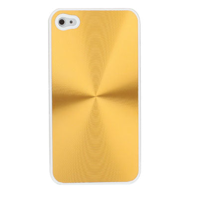 Aluminum Cover Crystal Case for iPhone 4 & 4S