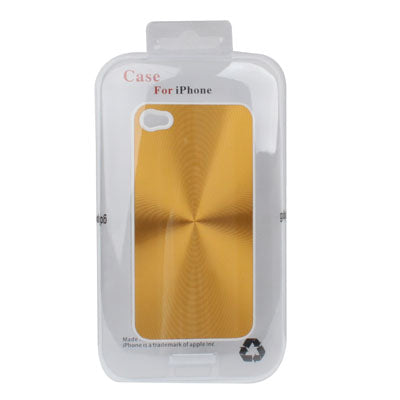 Aluminum Cover Crystal Case for iPhone 4 & 4S
