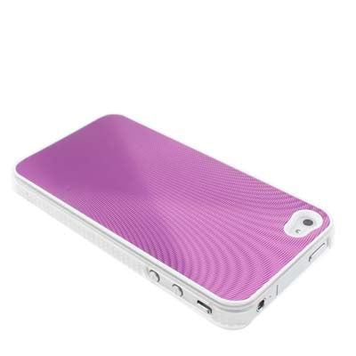 Aluminum Cover Crystal Case for iPhone 4 & 4S