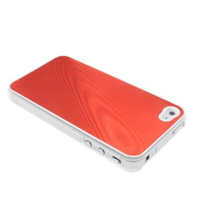 Aluminum Cover Crystal Case for iPhone 4 & 4S