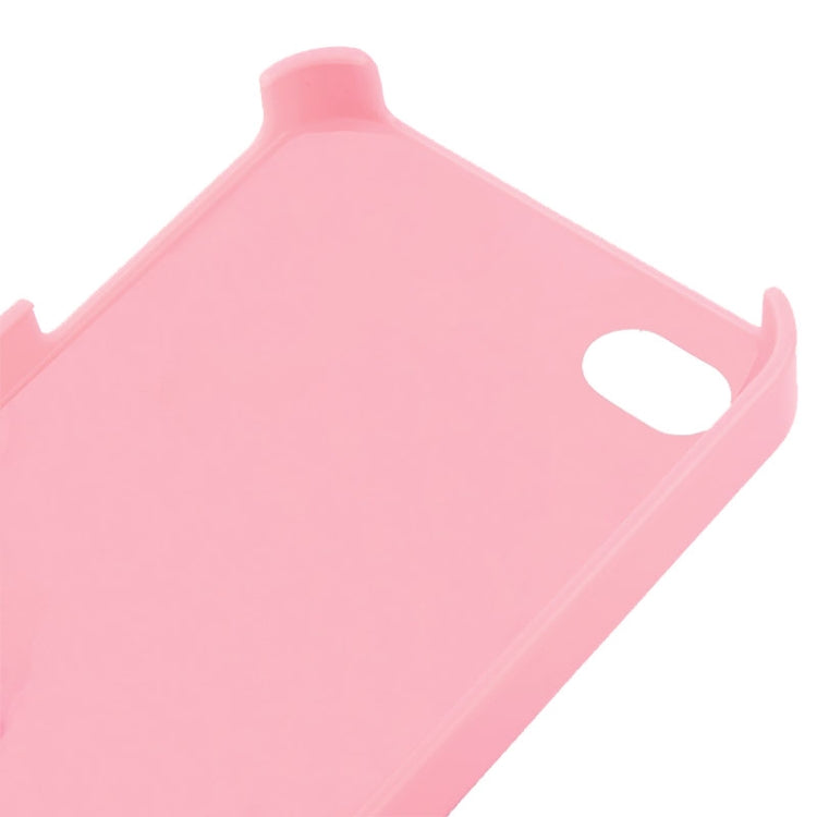 Silver Cross Rivet Plastic Protective Case for iPhone 4 & 4S