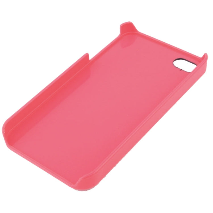 Silver Cross Rivet Plastic Protective Case for iPhone 4 & 4S