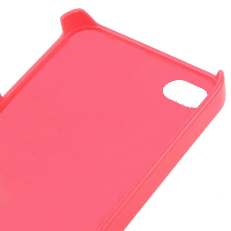 Silver Cross Rivet Plastic Protective Case for iPhone 4 & 4S