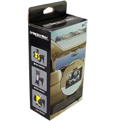 Scalable Car Sun Visor Mount for iPhone 4 & 4S / GPS / PDA / MP3 / MP4(Black)