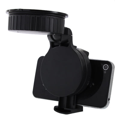 Scalable Car Universal Holder for iPhone 4 & 4S / 3GS / 3G / MP4 / PDA, Support 360 Degree Rotation, Width: 42mm-62mm(Black)