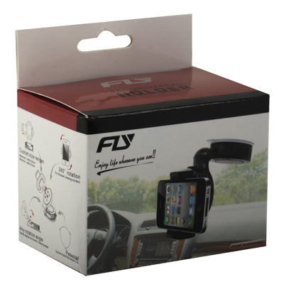 Scalable Car Universal Holder for iPhone 4 & 4S / 3GS / 3G / MP4 / PDA, Support 360 Degree Rotation, Width: 42mm-62mm(Black)