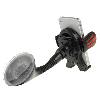 Car Universal Holder for iPhone 4 & 4S / 3GS / 3G / Mobile Phone/ GPS / PDA / MP4, Support 360 Degree Rotation, Width: 38-85mm(Black)