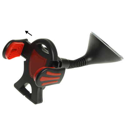 Car Universal Holder for iPhone 4 & 4S / 3GS / 3G / Mobile Phone/ GPS / PDA / MP4, Support 360 Degree Rotation, Width: 38-85mm(Black)