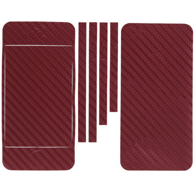 Full Housing Carbon Fiber Skin Sticker for iPhone 4S,