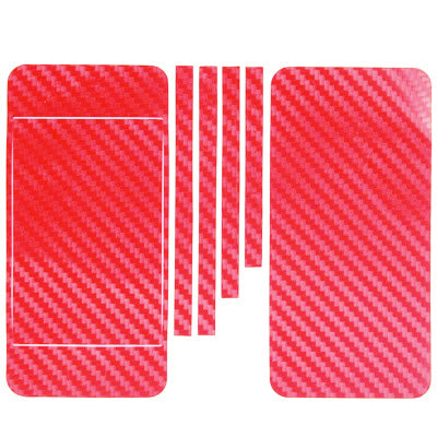 Full Housing Carbon Fiber Skin Sticker for iPhone 4S,