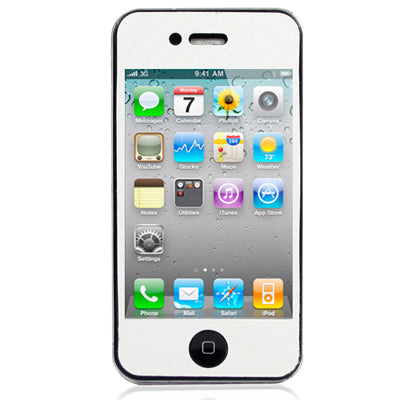 Full Housing Carbon Fiber Skin Sticker for iPhone 4S,
