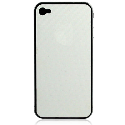 Full Housing Carbon Fiber Skin Sticker for iPhone 4S,