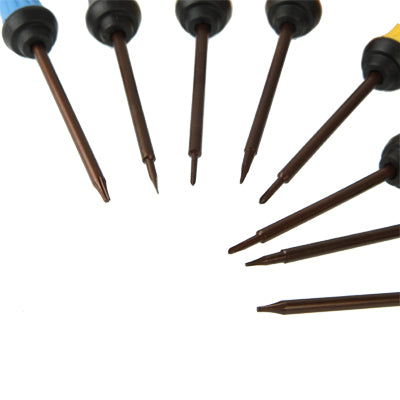 8 in 1 Mico Turn Hand Tools Screwdrivers for Apple iPhone / Blackberry Universal Other Mobile Phone