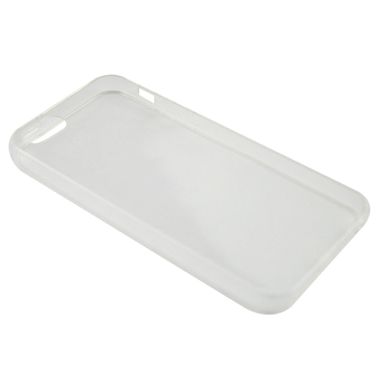 0.45mm Ultra-thin Polycarbonate Material TPU & Jelly Case for iPhone 4 & 4S(Transparent)