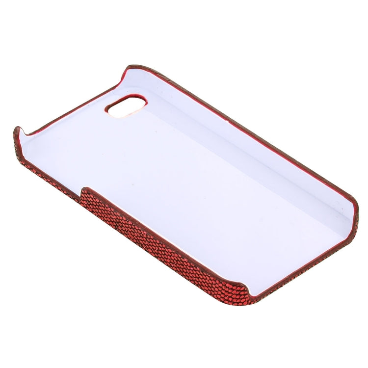 For iPhone 4 & 4S Glitter Powder Skinning Plastic Case