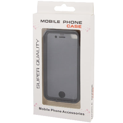 Pure Colour Horizontal Flip TPU Protective Case for iPhone 4 / 4S