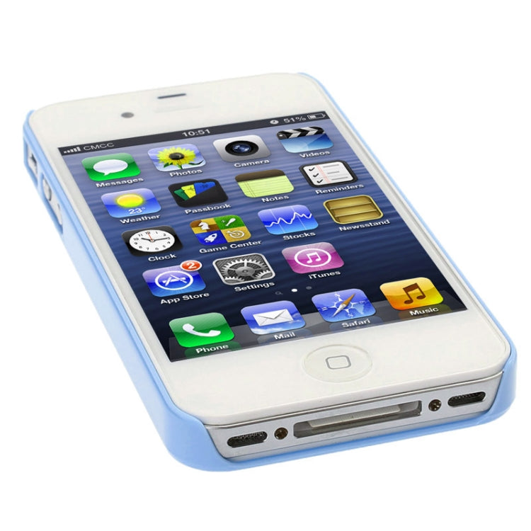 Engraving Flower Soft Smooth Plastic Protective Case for iPhone 4 & 4S